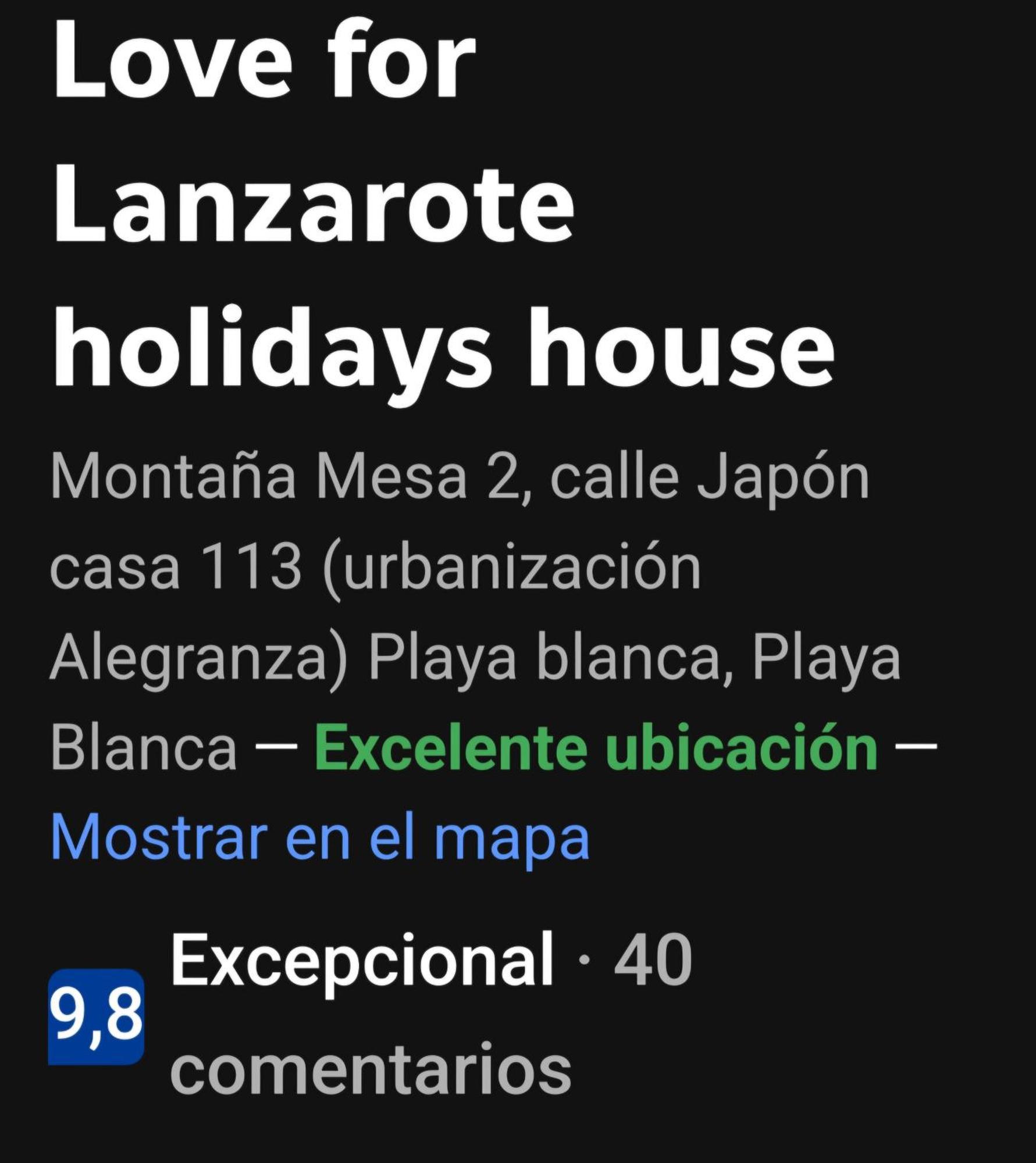 Love For Lanzarote Holidays House Playa Blanca  Exterior foto